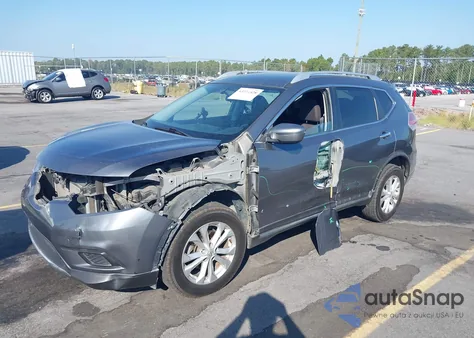 2016 Nissan Rogue Sv from USA, damaged, VIN KNMAT2MT9GP711693